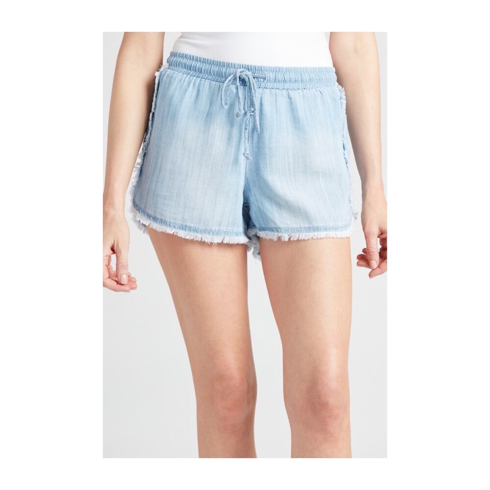 CLOTH & STONE Frayed Hem Sporty Pocket Shorts Size XS